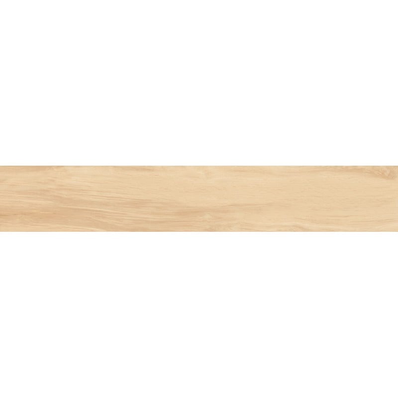 Mexen Liston Avorio glasiertes Feinsteinzeug rekt. G1, holzähnliche Boden- und Wandfliese 120 x 20 cm, matt - TL607-120-020-00