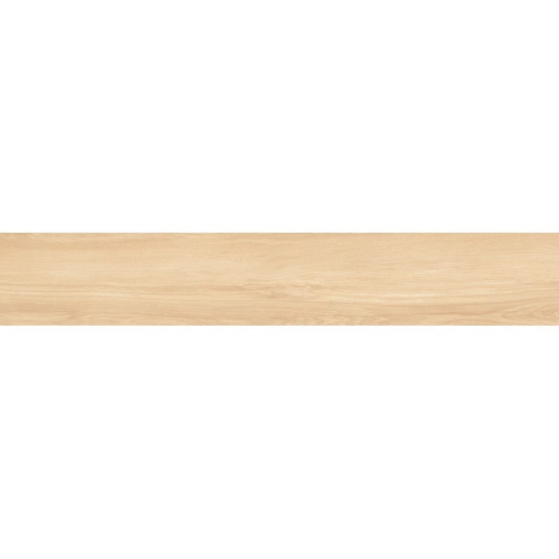 Mexen Liston Avorio glasiertes Feinsteinzeug rekt. G1, holzähnliche Boden- und Wandfliese 120 x 20 cm, matt - TL607-120-020-00