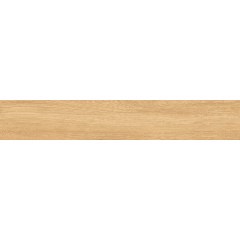 Mexen Liston Beige glasierter Feinsteinzeug-Rektifikat G1, holzähnliche Boden- und Wandfliese 120 x 20 cm, matt