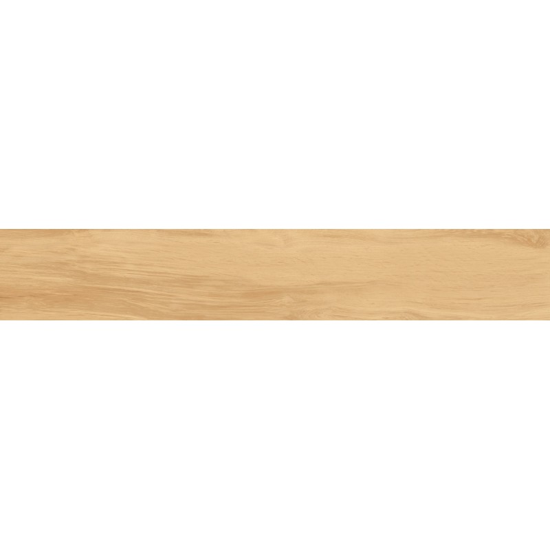 Mexen Liston Beige glasierter Feinsteinzeug-Rektifikat G1, holzähnliche Boden- und Wandfliese 120 x 20 cm, matt