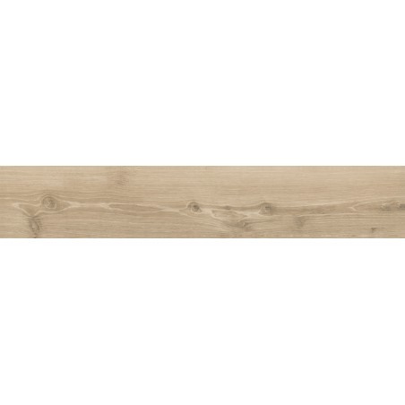 Mexen Lumiere Nature glasiertes Feinsteinzeug rekt. G1, holzähnliche Boden- und Wandfliese 120 x 20 cm, matt - TL608-120-020-01