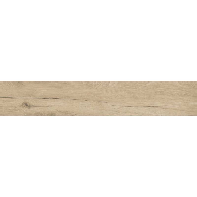 Mexen Lumiere Nature glasiertes Feinsteinzeug rekt. G1, holzähnliche Boden- und Wandfliese 120 x 20 cm, matt - TL608-120-020-01