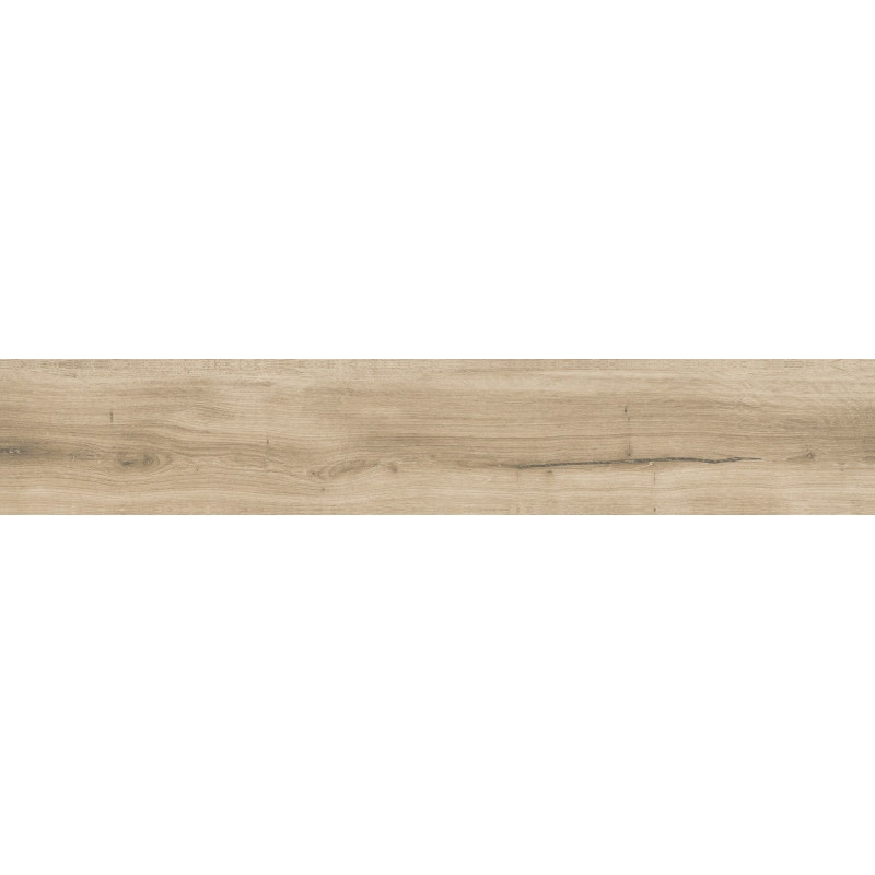 Mexen Lumiere Natur glasiertes Feinsteinzeug rekt. G1, holzähnliche Boden- und Wandfliese 120 x 20 cm, matt - TL608-120-020-01