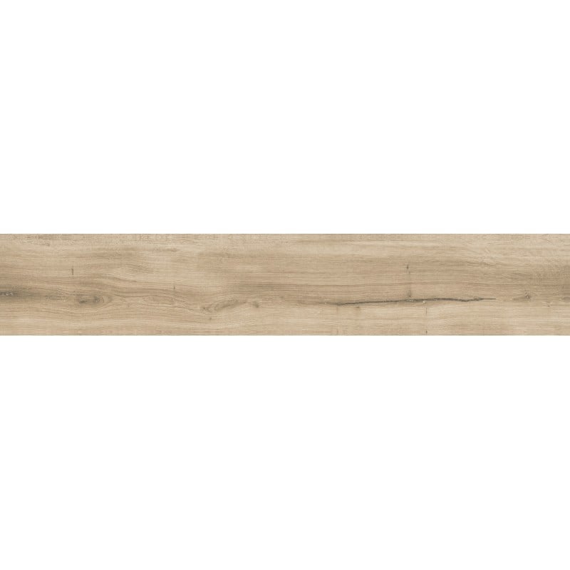 Mexen Lumiere Nature glasiertes Feinsteinzeug rekt. G1, holzähnliche Boden- und Wandfliese 120 x 20 cm, matt - TL608-120-020-01