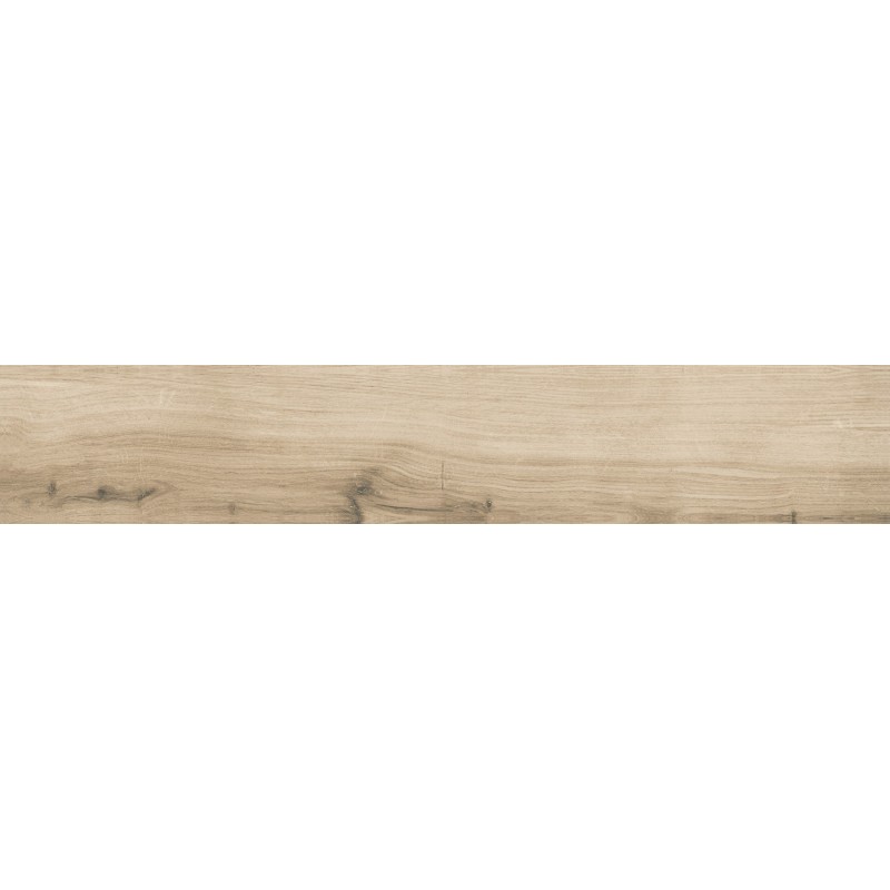 Mexen Lumiere Nature glasiertes Feinsteinzeug rekt. G1, holzähnliche Boden- und Wandfliese 120 x 20 cm, matt - TL608-120-020-01