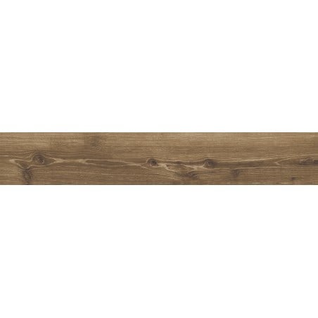 Mexen Lumiere Walnuss glasiertes Feinsteinzeug rekt. G1, holzähnliche Boden-Wand-Fliese 120 x 20 cm, matt - TL608-120-020-02