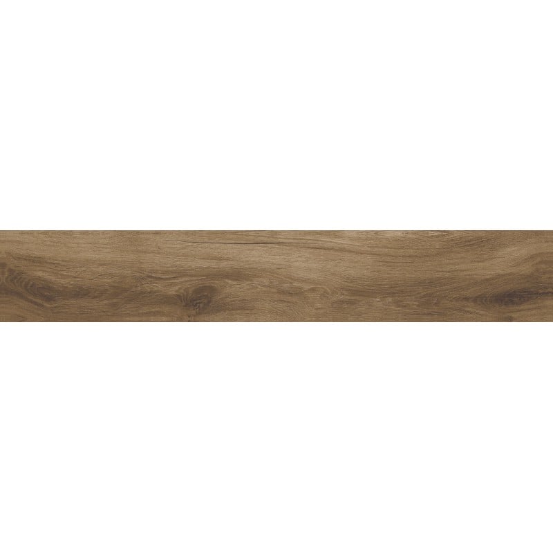 Mexen Lumiere Walnuss glasiertes Feinsteinzeug rekt. G1, holzähnliche Boden-Wand-Fliese 120 x 20 cm, matt - TL608-120-020-02