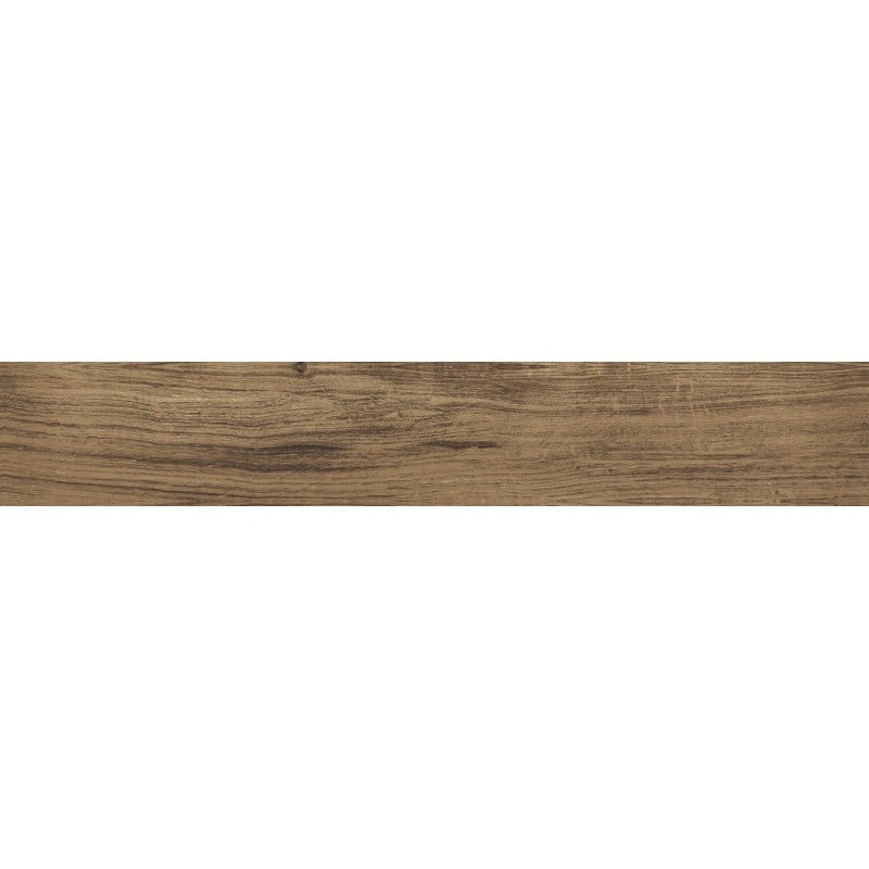 Mexen Lumiere Walnuss glasiertes Feinsteinzeug rekt. G1, holzähnliche Boden-Wand-Fliese 120 x 20 cm, matt - TL608-120-020-02
