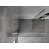 Mexen Mist-B Duschkabine mit Schwingtür 75 x 95 cm, transparent, Chrom - 8A2T-075-095-01-00