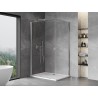 Mexen Mist-B Duschkabine Schwenkbar 70 x 90 cm, transparent, Chrom - 8A2T-070-090-01-00