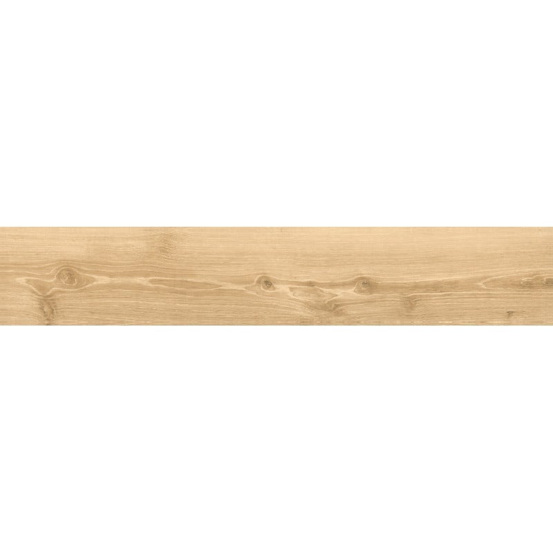 Mexen Lumiere Rektifizierte glasierte Eichenfliese G1, holzähnliche Boden- und Wandfliese 120 x 20 cm, matt - TL608-120-020-03