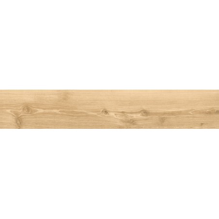 Mexen Lumiere Rektifizierte glasierte Eichenfliese G1, holzähnliche Boden- und Wandfliese 120 x 20 cm, matt - TL608-120-020-03