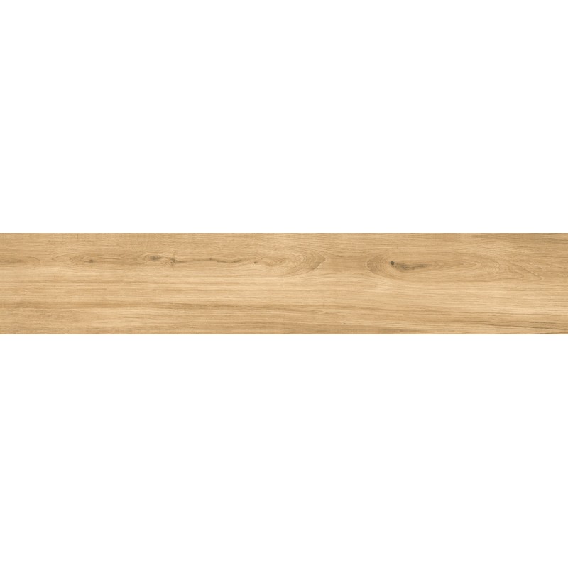 Mexen Lumiere Rektifizierte glasierte Eichenfliese G1, holzähnliche Boden- und Wandfliese 120 x 20 cm, matt - TL608-120-020-03