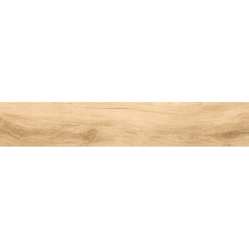 Mexen Lumiere Rektifizierte glasierte Eichenfliese G1, holzähnliche Boden- und Wandfliese 120 x 20 cm, matt - TL608-120-020-03