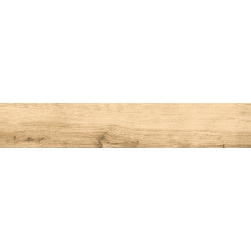 Mexen Lumiere Rektifizierte glasierte Eichenfliese G1, holzähnliche Boden- und Wandfliese 120 x 20 cm, matt - TL608-120-020-03