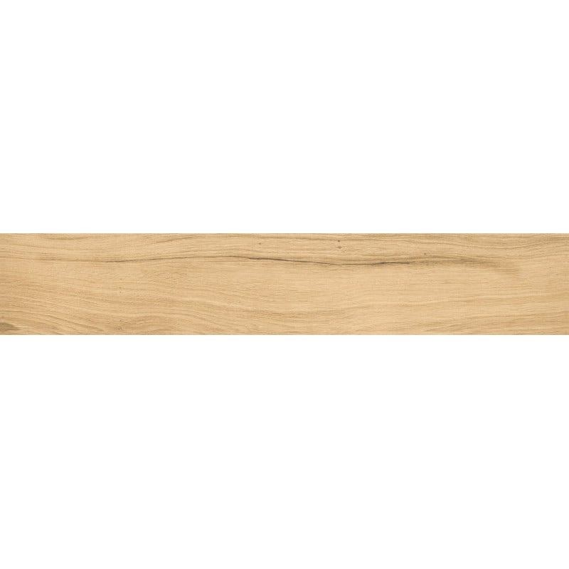 Mexen Lumiere Rektifizierte glasierte Eichenfliese G1, holzähnliche Boden- und Wandfliese 120 x 20 cm, matt - TL608-120-020-03