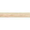 Mexen Meranti Avorio glasiertes Feinsteinzeug rek. G1, holzähnliche Boden- und Wandfliese 120 x 20 cm, matt - TL609-120-020-00