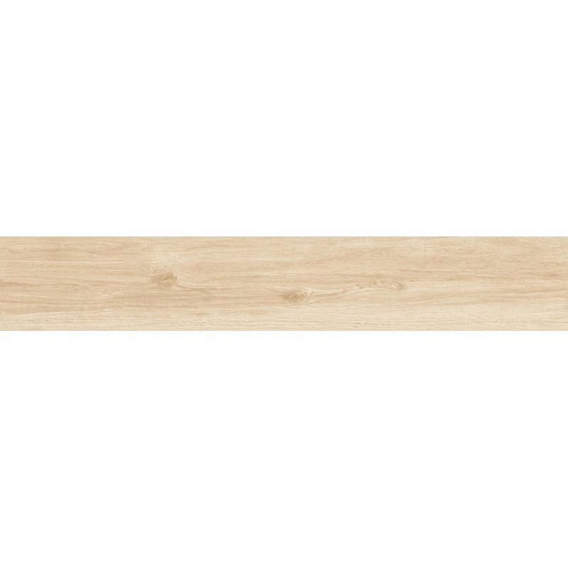 Mexen Meranti Avorio glasiertes Feinsteinzeug rekt. G1, holzähnliche Boden- und Wandfliese 120 x 20 cm, matt - TL609-120-020-00