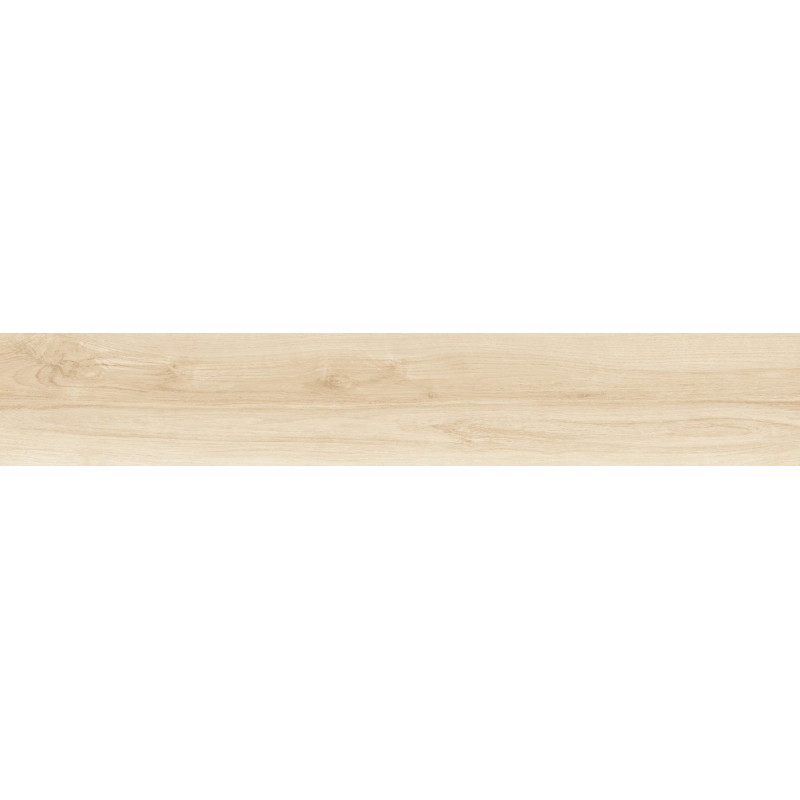 Mexen Meranti Avorio glasiertes Feinsteinzeug rekt. G1, holzähnliche Boden- und Wandfliese 120 x 20 cm, matt - TL609-120-020-00