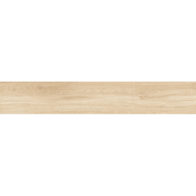 Mexen Meranti Avorio glasiertes Feinsteinzeug rekt. G1, holzähnliche Boden- und Wandfliese 120 x 20 cm, matt - TL609-120-020-00
