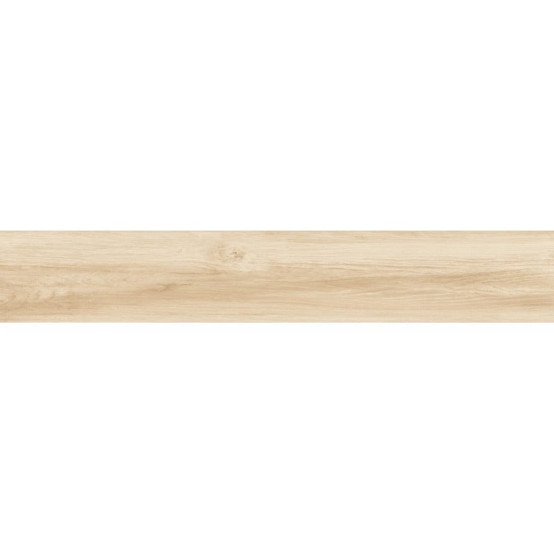 Mexen Meranti Avorio glasiertes Feinsteinzeug rek. G1, holzähnliche Boden- und Wandfliese 120 x 20 cm, matt - TL609-120-020-00