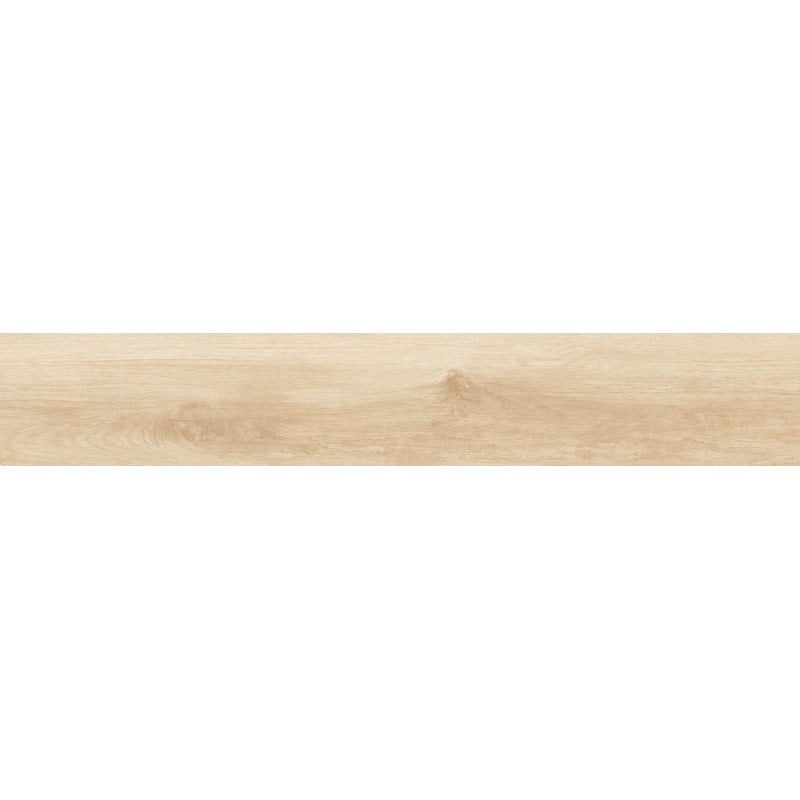 Mexen Meranti Avorio glasiertes Feinsteinzeug rek. G1, holzähnliche Boden- und Wandfliese 120 x 20 cm, matt - TL609-120-020-00
