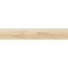 Mexen Meranti Avorio glasiertes Feinsteinzeug rek. G1, holzähnliche Boden- und Wandfliese 120 x 20 cm, matt - TL609-120-020-00
