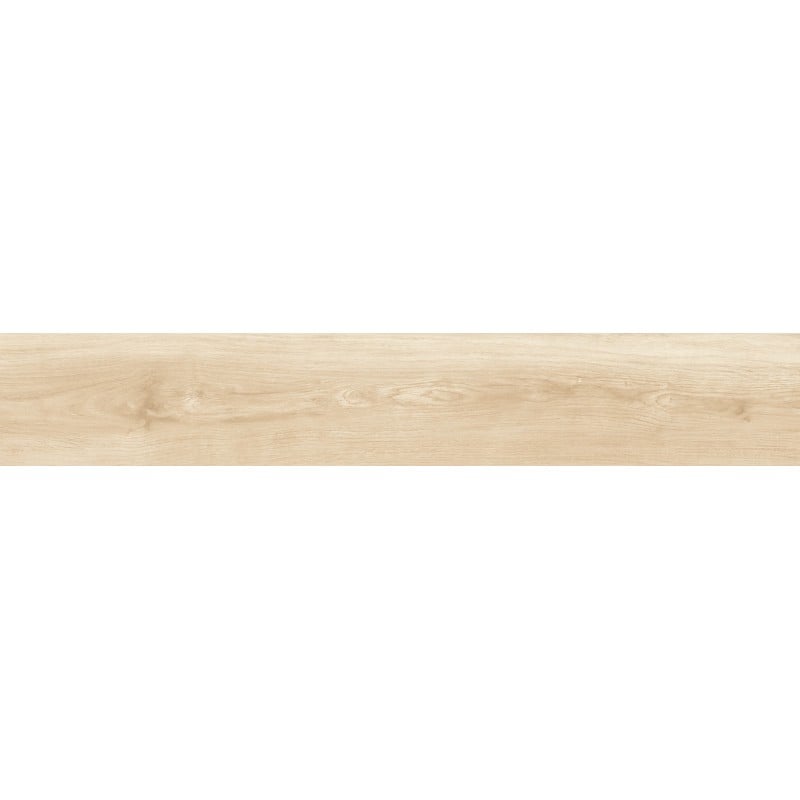 Mexen Meranti Avorio glasiertes Feinsteinzeug rek. G1, holzähnliche Boden- und Wandfliese 120 x 20 cm, matt - TL609-120-020-00