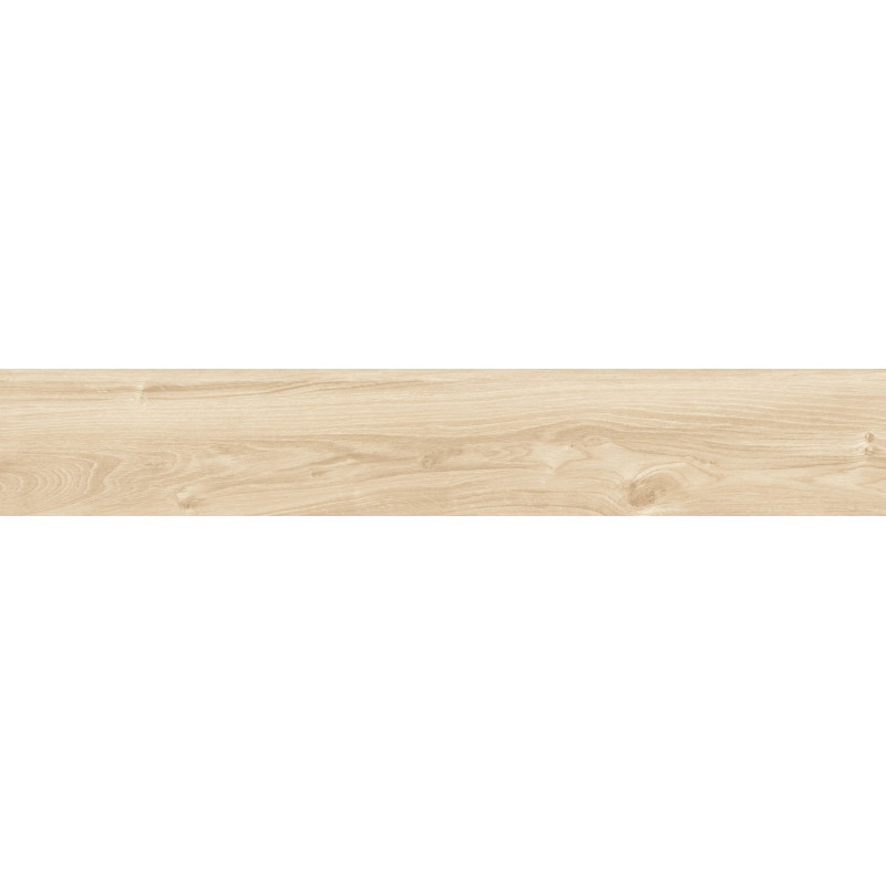 Mexen Meranti Avorio glasiertes Feinsteinzeug rekt. G1, holzähnliche Boden- und Wandfliese 120 x 20 cm, matt - TL609-120-020-00