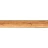 Mexen Meranti Braun glasiertes Feinsteinzeug kalibriert G1, holzähnliche Boden- und Wandfliese 120 x 20 cm, matt