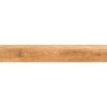 Mexen Meranti Braun glasiertes Feinsteinzeug kalibriert G1, holzähnliche Boden- und Wandfliese 120 x 20 cm, matt