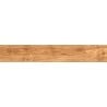 Mexen Meranti Braun glasiertes Feinsteinzeug kalibriert G1, holzähnliche Boden- und Wandfliese 120 x 20 cm, matt