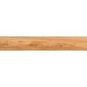 Mexen Meranti Braun glasiertes Feinsteinzeug kalibriert G1, holzähnliche Boden- und Wandfliese 120 x 20 cm, matt