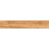 Mexen Meranti Braun glasiertes Feinsteinzeug kalibriert G1, holzähnliche Boden- und Wandfliese 120 x 20 cm, matt
