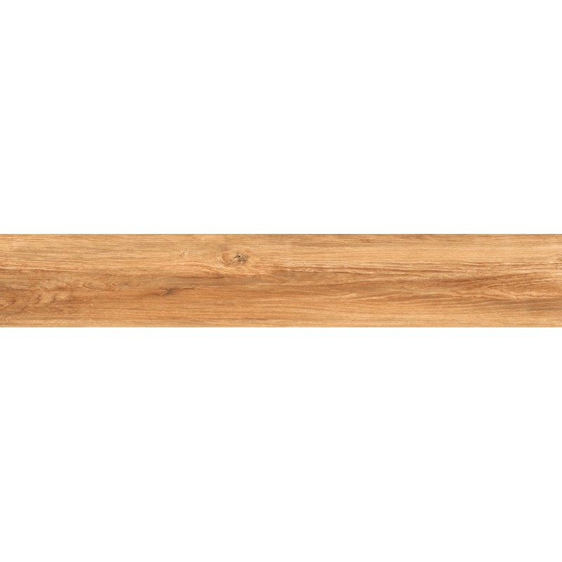Mexen Meranti Braun glasiertes Feinsteinzeug kalibriert G1, holzähnliche Boden- und Wandfliese 120 x 20 cm, matt