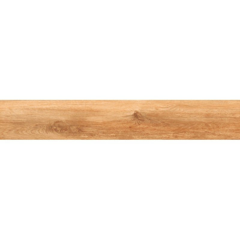 Mexen Meranti Braun glasiertes Feinsteinzeug kalibriert G1, holzähnliche Boden- und Wandfliese 120 x 20 cm, matt