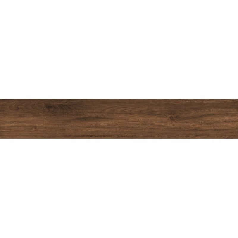 Mexen Meranti Choco Feinsteinzeug glasiert rect. G1, holzähnliche Boden- und Wandfliese 120 x 20 cm, matt - TL609-120-020-03