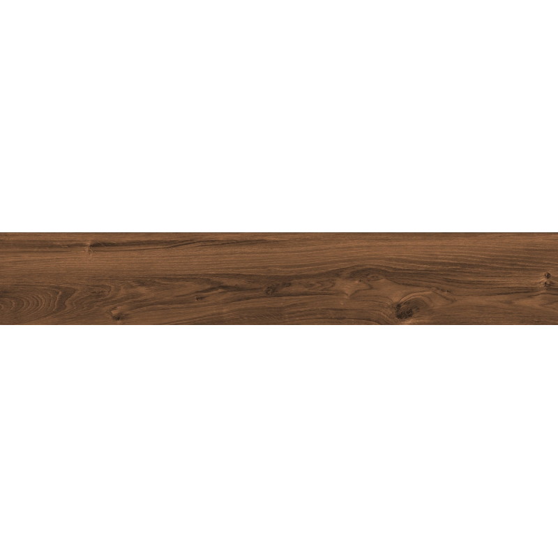 Mexen Meranti Choco glasiertes Rektifikat G1, holzähnliche Boden- und Wandfliese 120 x 20 cm, matt - TL609-120-020-03