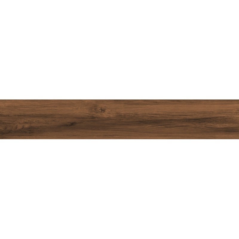 Mexen Meranti Choco Feinsteinzeug glasiert rect. G1, holzähnliche Boden- und Wandfliese 120 x 20 cm, matt - TL609-120-020-03