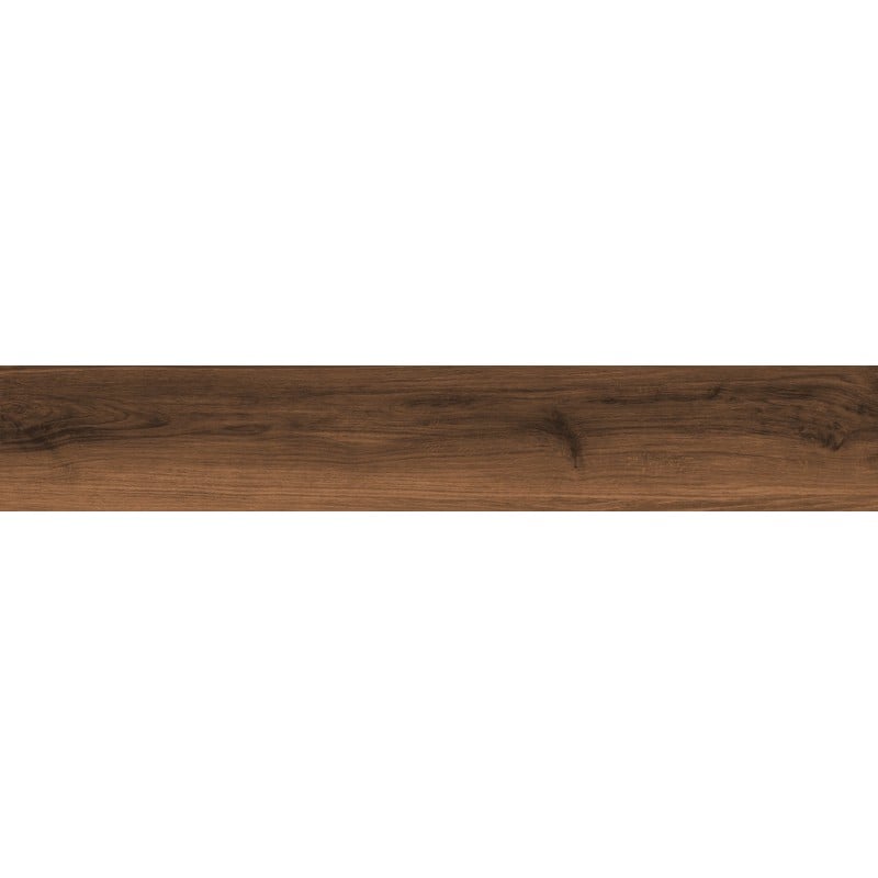 Mexen Meranti Choco Feinsteinzeug glasiert rect. G1, holzähnliche Boden- und Wandfliese 120 x 20 cm, matt - TL609-120-020-03