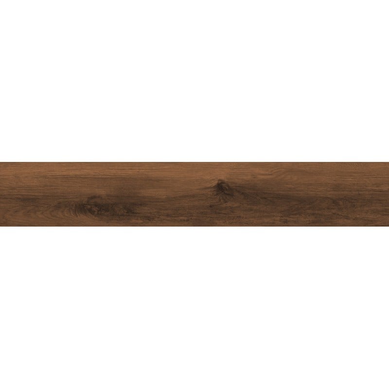 Mexen Meranti Choco Feinsteinzeug glasiert rect. G1, holzähnliche Boden- und Wandfliese 120 x 20 cm, matt - TL609-120-020-03