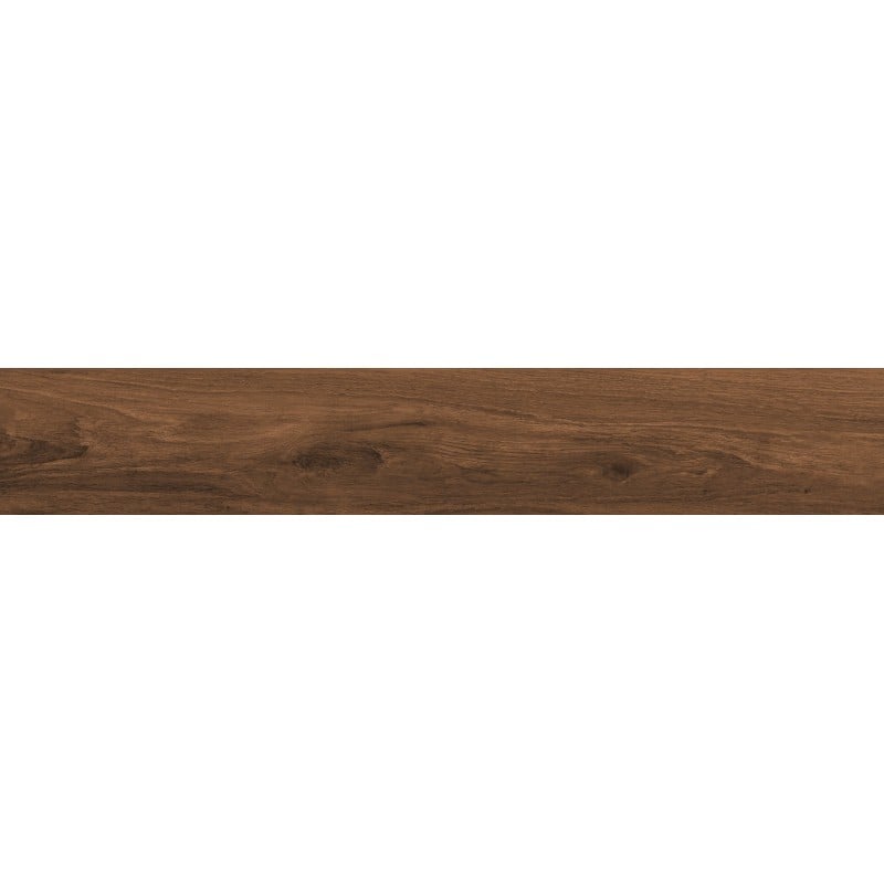 Mexen Meranti Choco Feinsteinzeug glasiert rect. G1, holzähnliche Boden- und Wandfliese 120 x 20 cm, matt - TL609-120-020-03