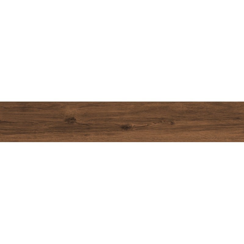 Mexen Meranti Choco Feinsteinzeug glasiert rect. G1, holzähnliche Boden- und Wandfliese 120 x 20 cm, matt - TL609-120-020-03