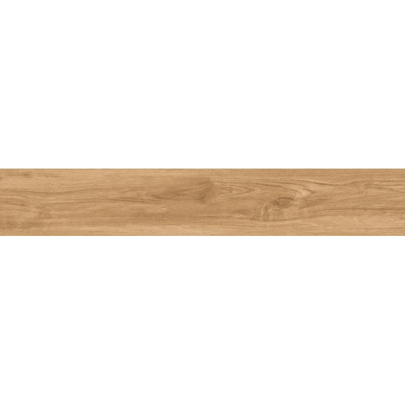 Mexen Meranti Honey glasierte rektifizierte Feinsteinzeugfliese G1, holzähnliche Boden- und Wandfliese 120 x 20 cm, matt