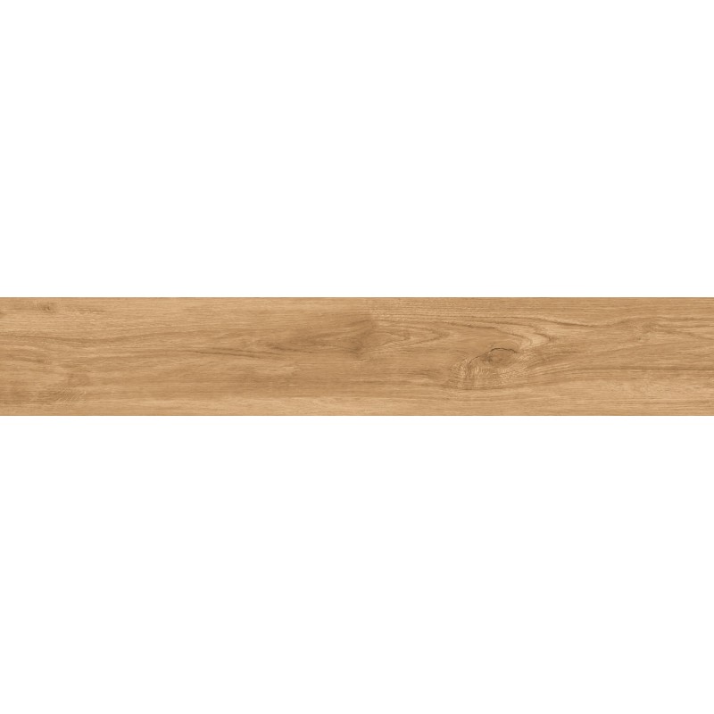Mexen Meranti Honey glasiertes Feinsteinzeug rekt. G1, holzähnliche Boden- und Wandfliese 120 x 20 cm, matt - TL609-120-020-04