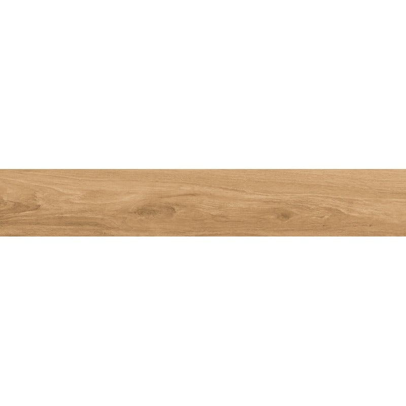 Mexen Meranti Honey glasiertes Feinsteinzeug rekt. G1, holzähnliche Boden- und Wandfliese 120 x 20 cm, matt - TL609-120-020-04