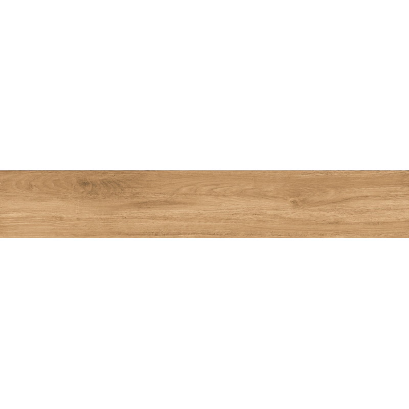 Mexen Meranti Honey glasierte rektifizierte Feinsteinzeugfliese G1, holzähnliche Boden- und Wandfliese 120 x 20 cm, matt