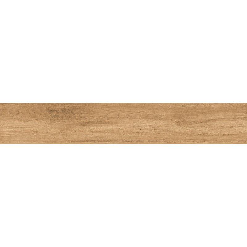 Mexen Meranti Honey glasiertes Feinsteinzeug rekt. G1, holzähnliche Boden- und Wandfliese 120 x 20 cm, matt - TL609-120-020-04