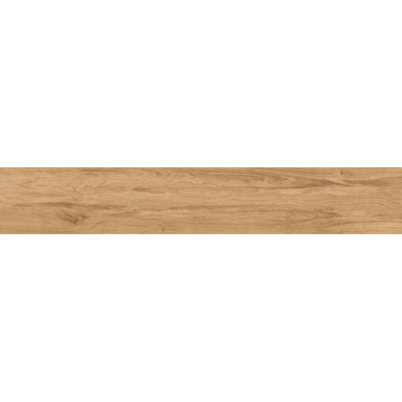 Mexen Meranti Honey glasiertes Feinsteinzeug rekt. G1, holzähnliche Boden- und Wandfliese 120 x 20 cm, matt - TL609-120-020-04
