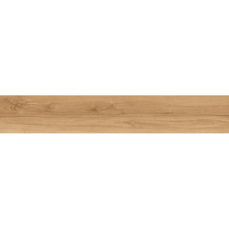Mexen Meranti Honey glasiertes Feinsteinzeug rekt. G1, holzähnliche Boden- und Wandfliese 120 x 20 cm, matt - TL609-120-020-04